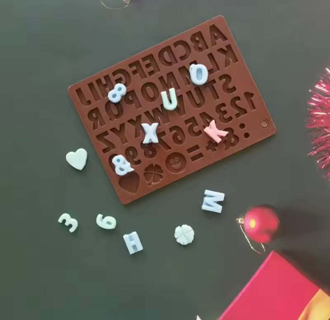 3D DIY Silicone Alphabet Number Chocolate Mold, Cake Decoration Tools 3D DIY Silicone Alphabet Number Chocolate Mold, Cake Decoration Tools
